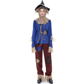 NEATMOA The Wizard of Oz Scarecrow Costume Unisex Kids and Adults Cosplay Outfit for Halloween Comic Con School Plays Theme Parties and Parades
